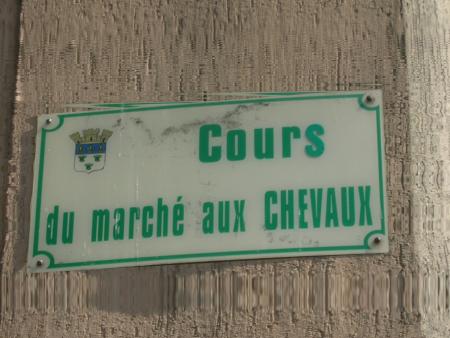 cours du marché aux chevaux !!! mdr